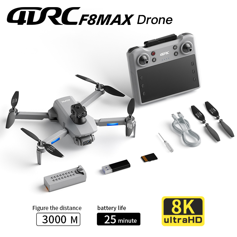 Drone Controller Screen - F8 MAX GPS Drone Professional 8K