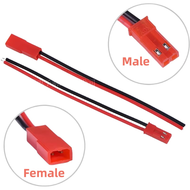 Drone Battery Adapter - 20pcs 10 Pairs JST 2P Connector