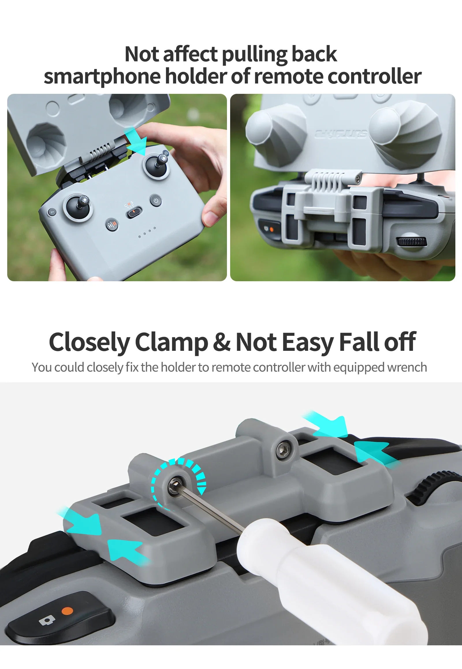 2 in 1 Controller Protector Su - огляд і ціна Drone Tablet Mount