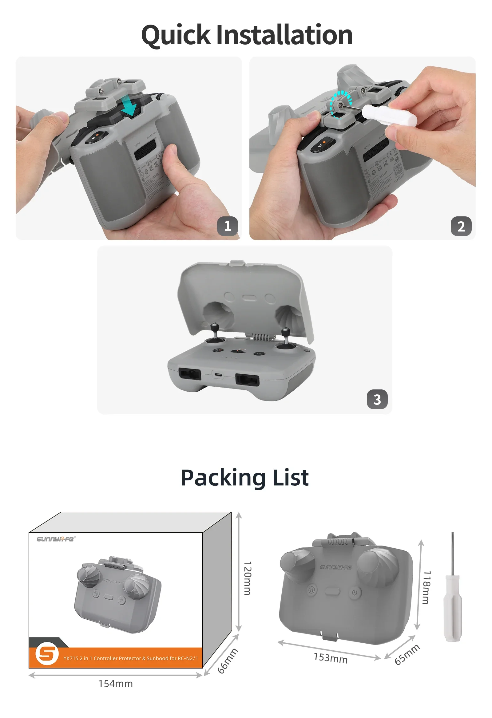 2 in 1 Controller Protector Su - огляд і ціна Drone Tablet Mount