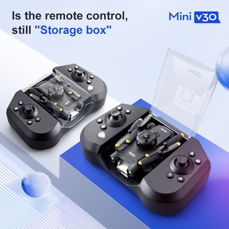 Mini V30 WiFi FPV Drone With 4 - огляд і ціна Drone Remote Controller Lanyard