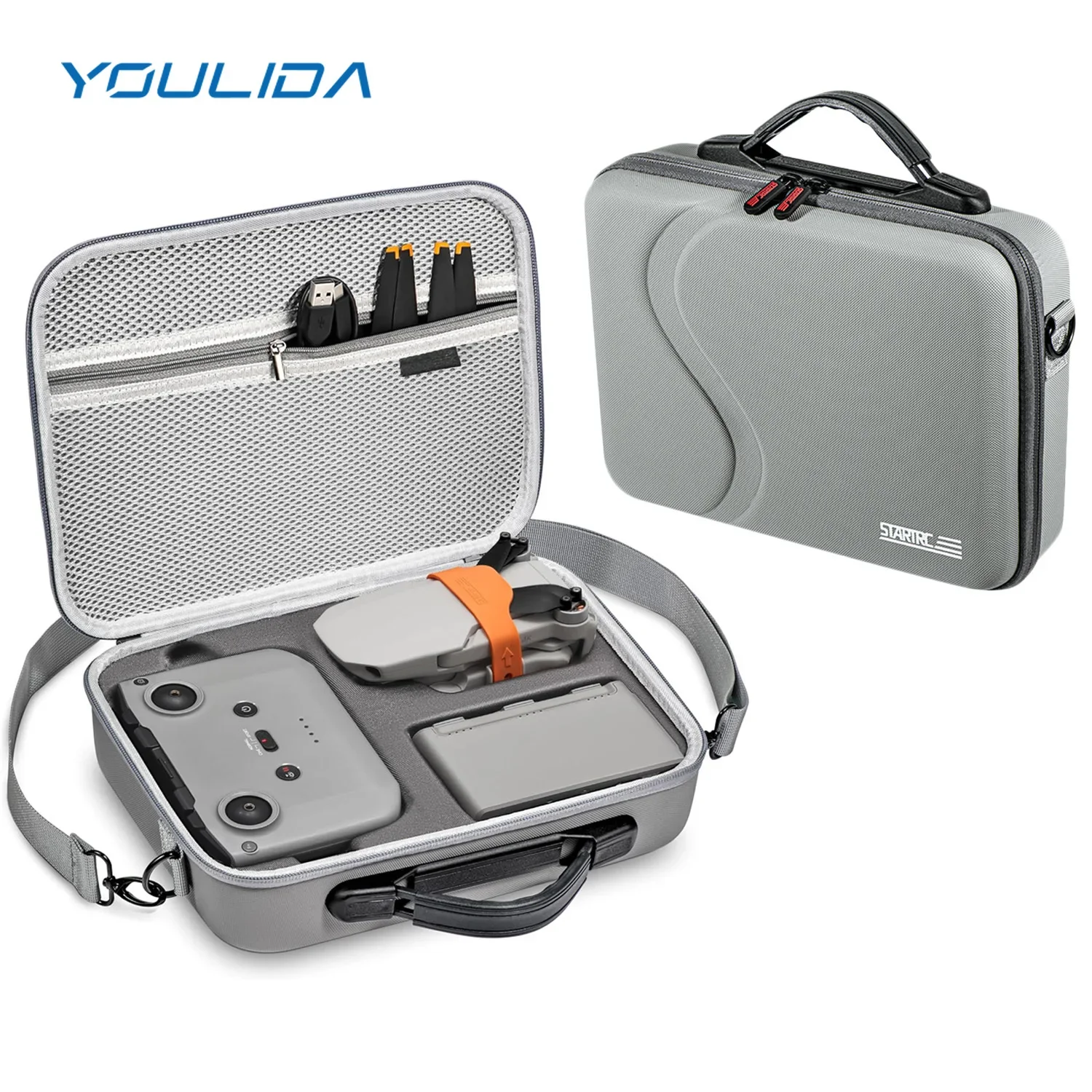 Mini 2 Shoulder Bag PU Portabl - огляд і ціна Drone Carrying Case