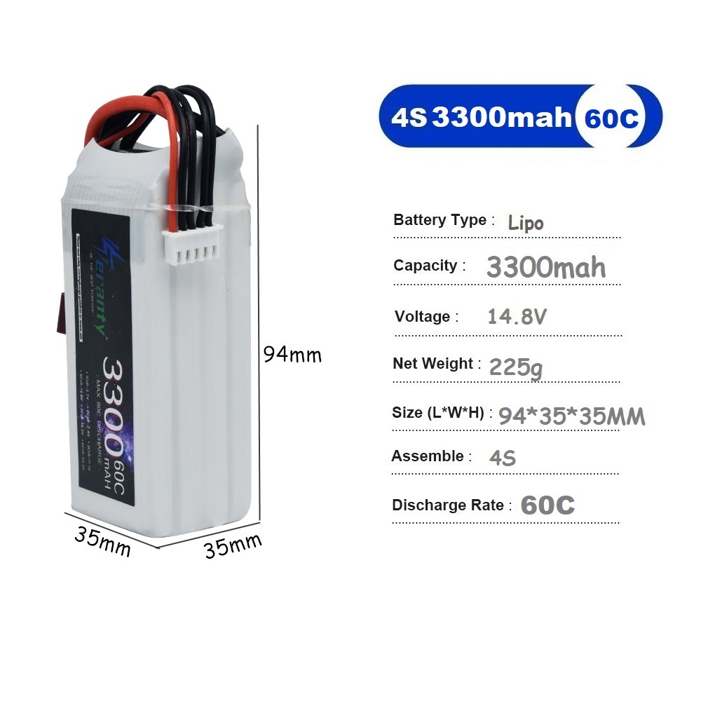 LiPo Rechargeable Battery 4S 3 - огляд і ціна Drone Battery Adapter