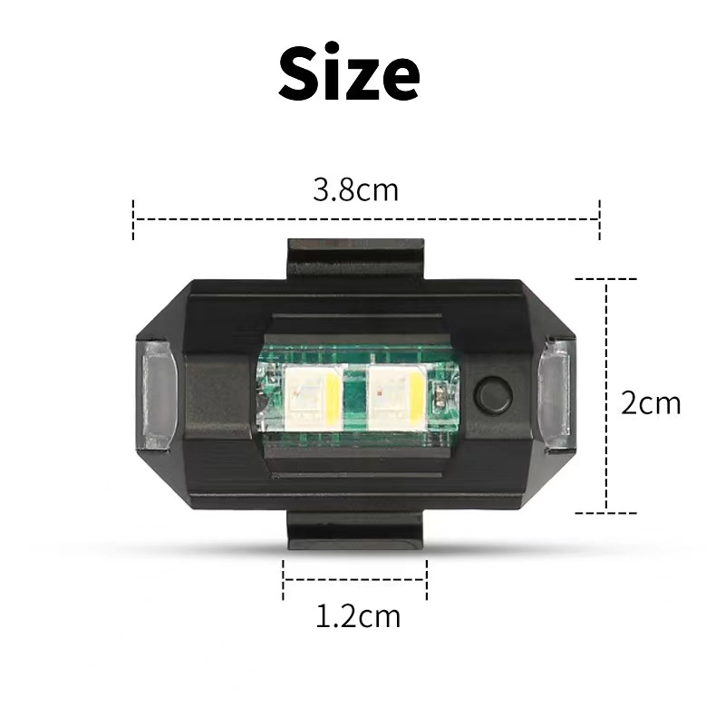Motorcycle Lights Drone Strobe - огляд і ціна Drone Beacon Light