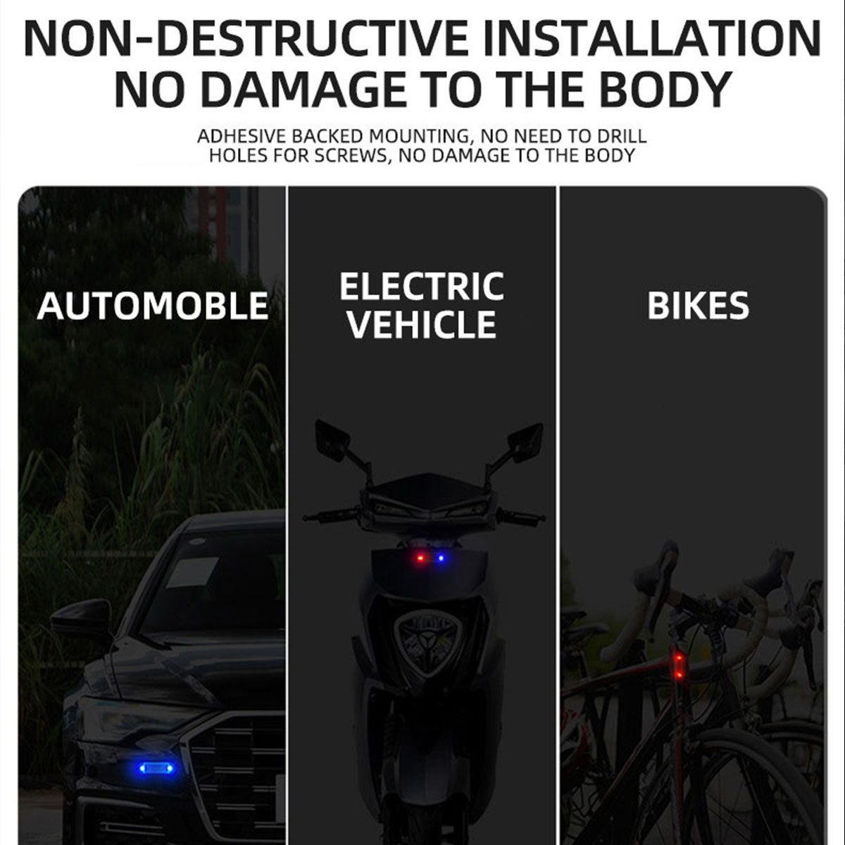 Solar Power Anti-Theft Alarm L - огляд і ціна Drone Strobe Light