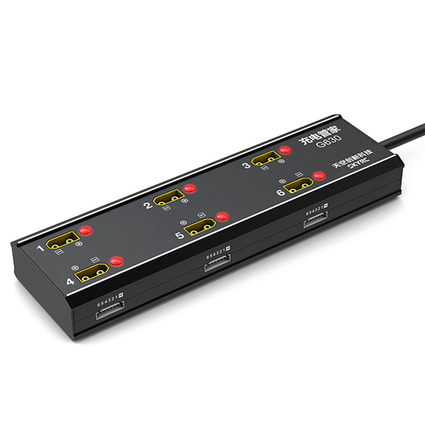 New G630 6-in-1 Charging Hub w - огляд і ціна Drone Battery Charger