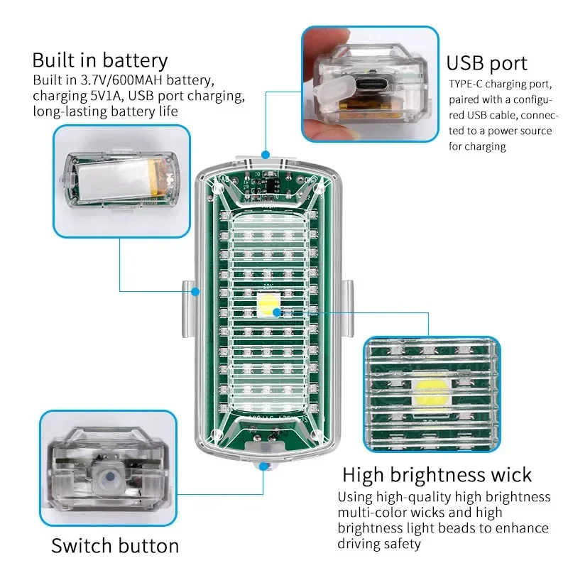 Wireless LED Drone Strobe Ligh - огляд і ціна Drone Beacon Light