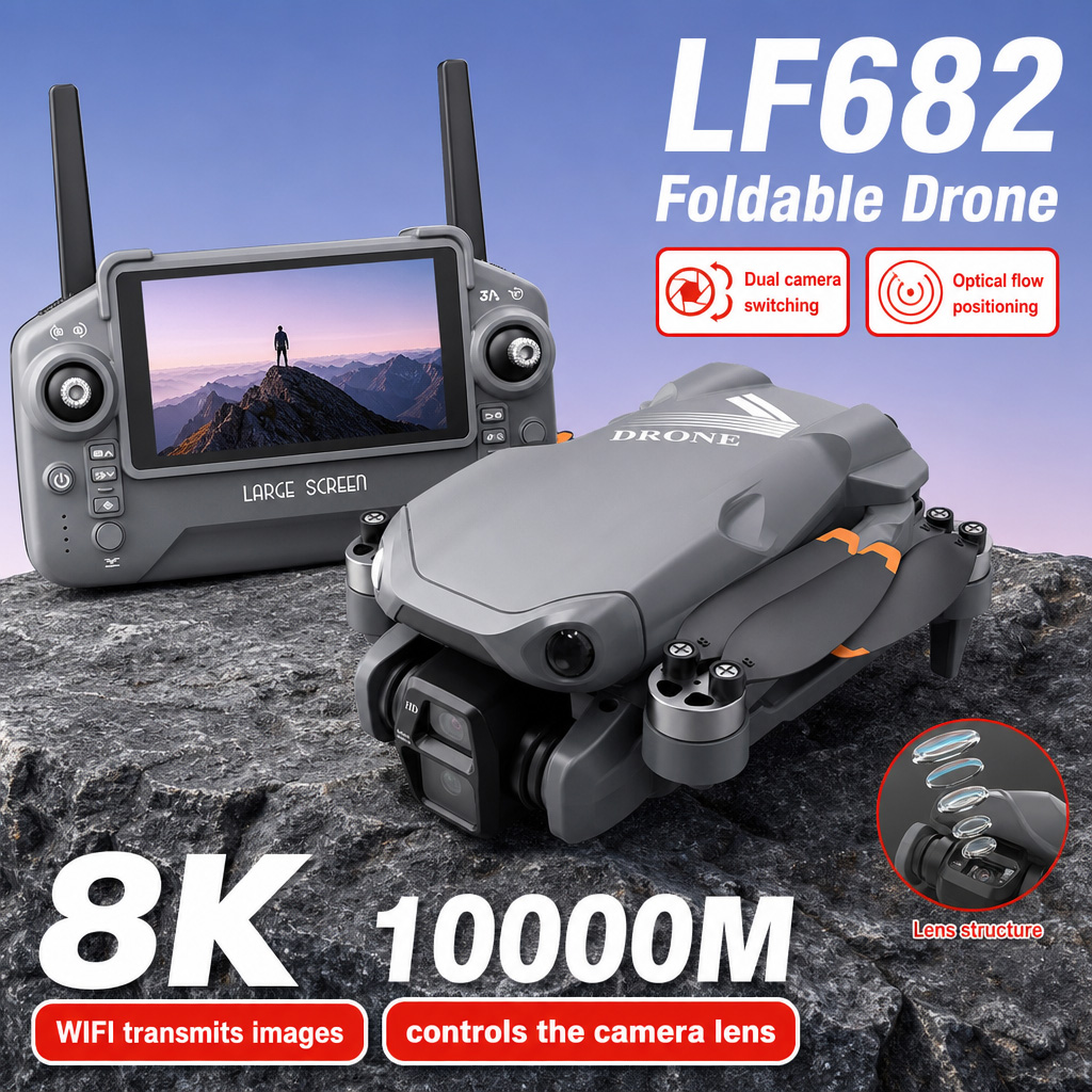 Aerial Photo LF682 Drone 8K HD - огляд і ціна Drone Battery Adapter