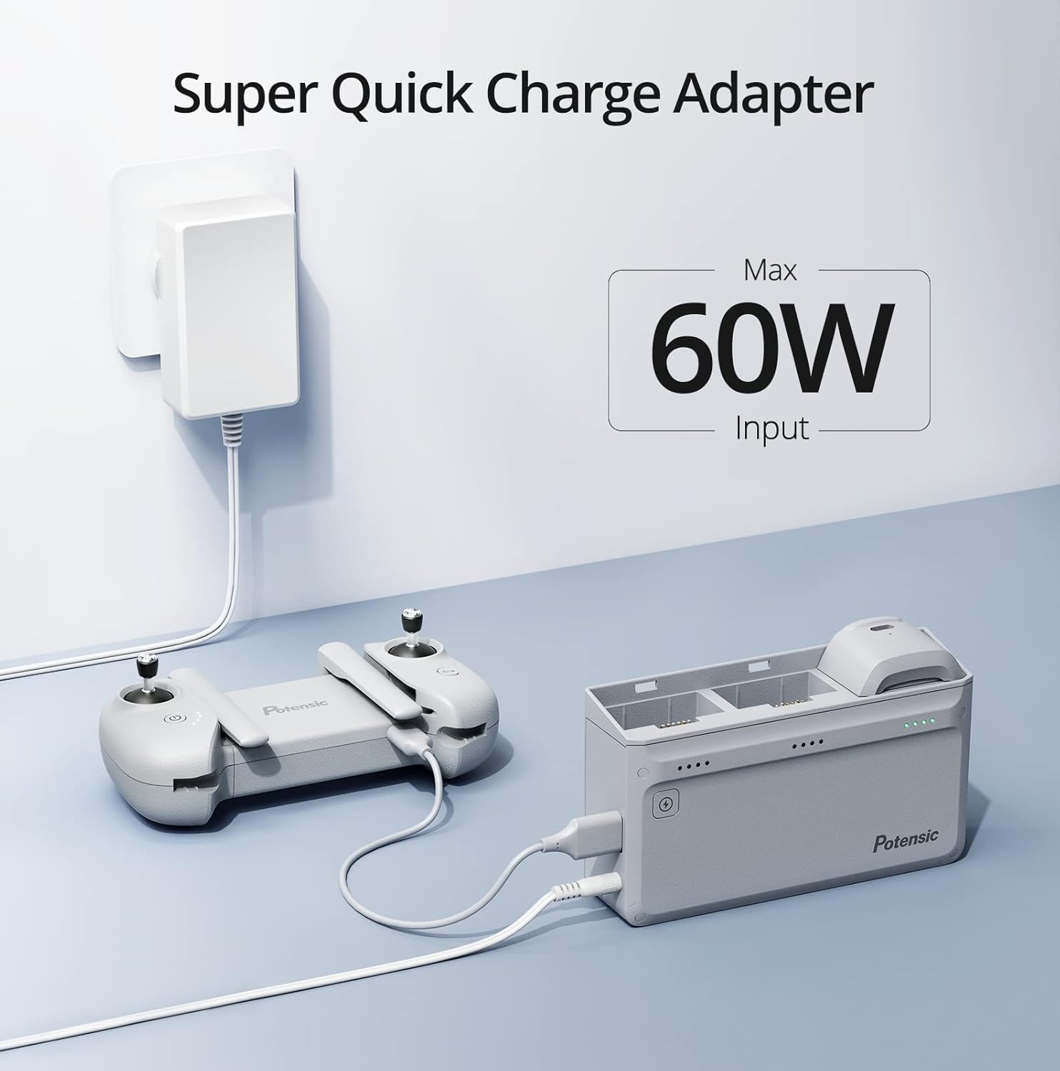 Potensic Original 60W Charging - огляд і ціна Drone Charging Hub