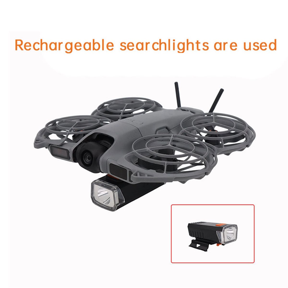 DTC5 Rechargeable Searchlight  - огляд і ціна Drone Beacon Light