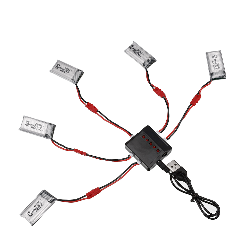3.7V 380mAh Lipo Battery With  - огляд і ціна Drone Battery Charger