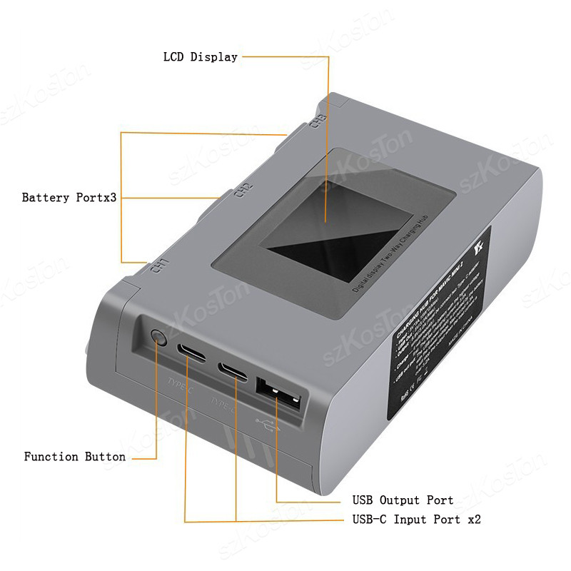 For DJI Mavic Mini 2/SE Mini 4 - огляд і ціна Drone Charging Hub