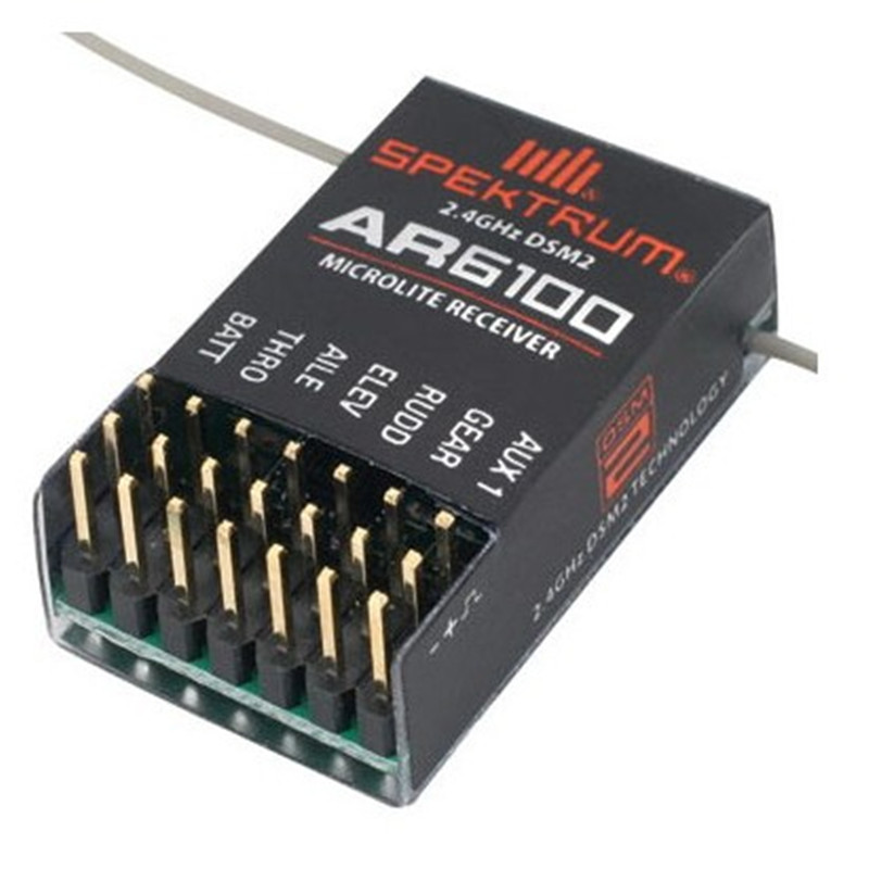 AR6100 DSM2 6CH 2.4GHz Receive - огляд і ціна Drone Battery Adapter