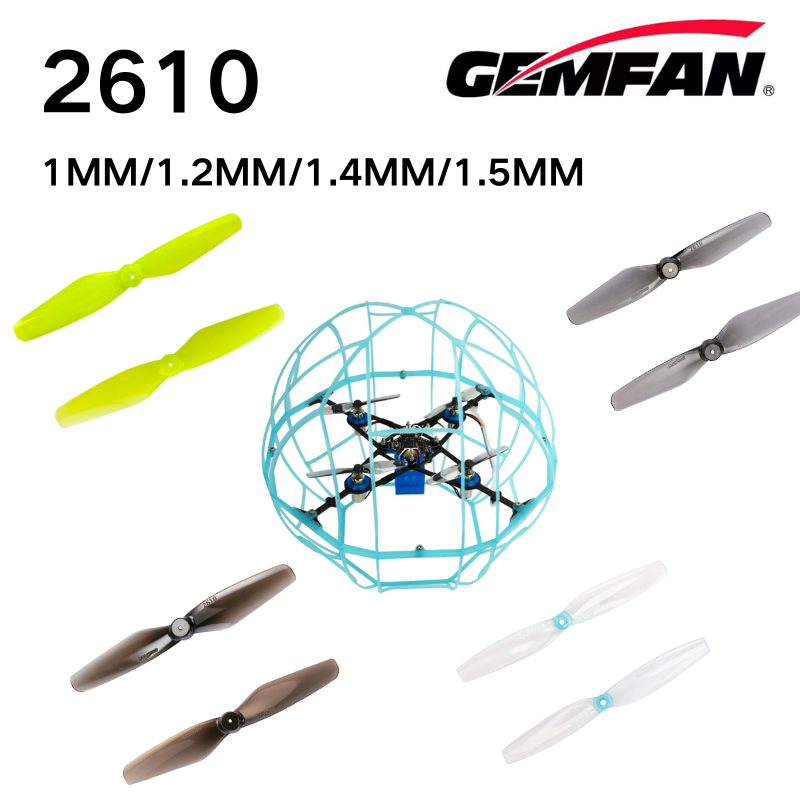 2610 Props Gemfan 2.6inch 2 Bl - огляд і ціна Drone Battery Adapter