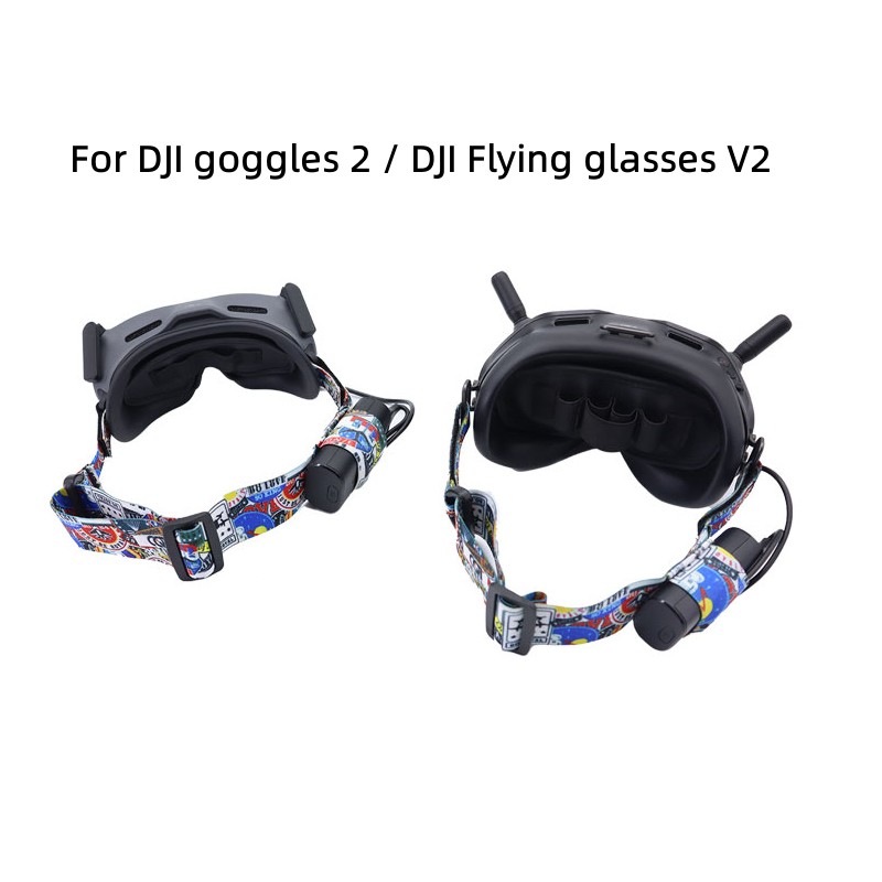 Goggles Head Strap Headband El - огляд і ціна Drone Neck Strap