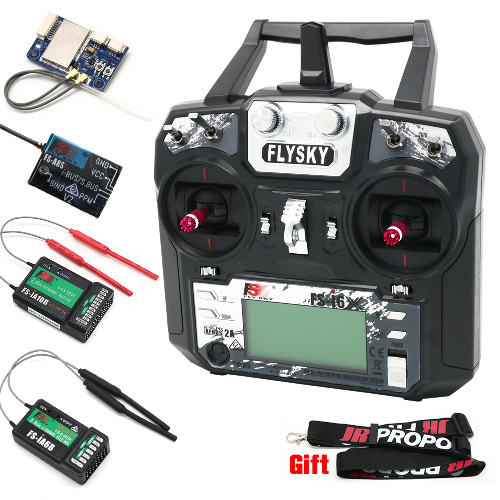 FLYSKY FS-i6X FS i6X 10CH 2.4G - огляд і ціна Drone Battery Adapter