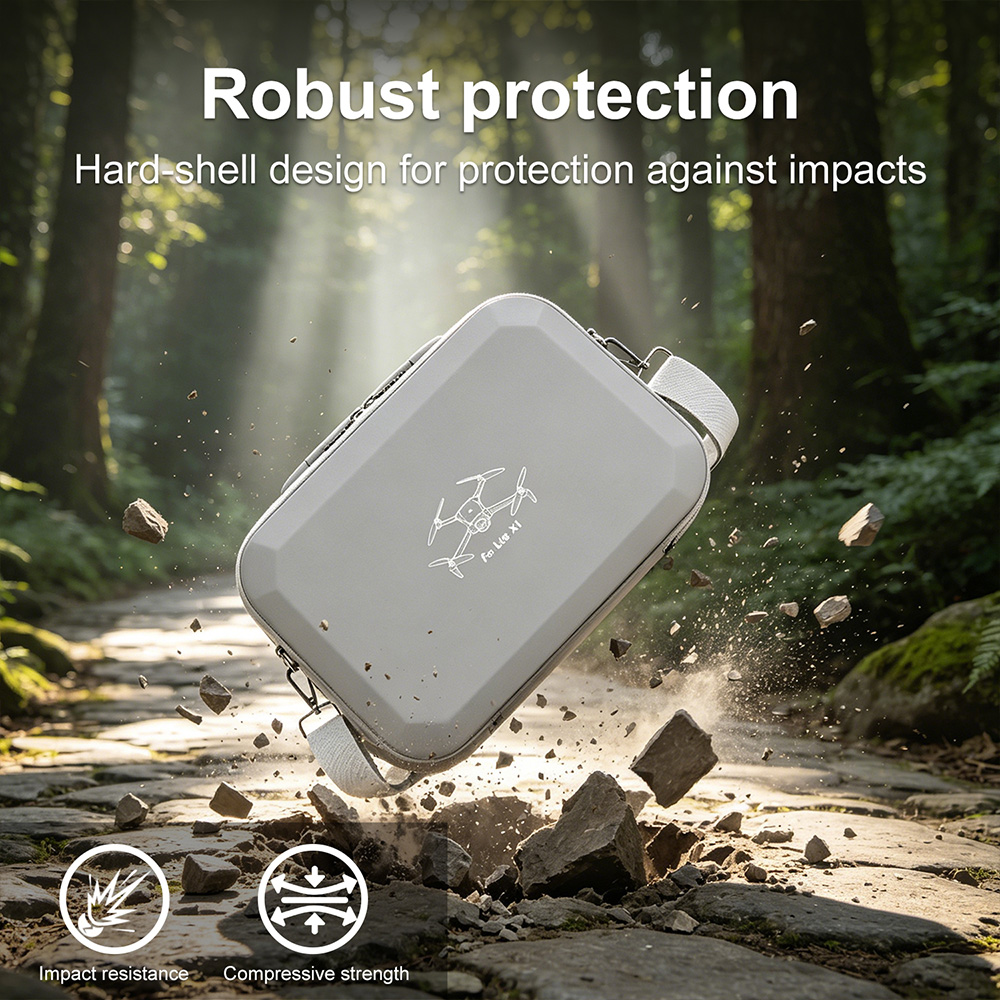 XFJI PU Leather Hard Shell Sho - огляд і ціна Drone Hard Shell Case