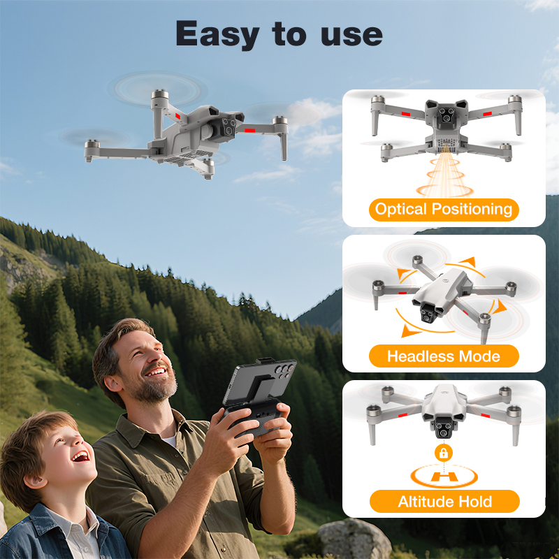 NEW Hot L017 Pro Drone Brushle - огляд і ціна Drone Power Bank