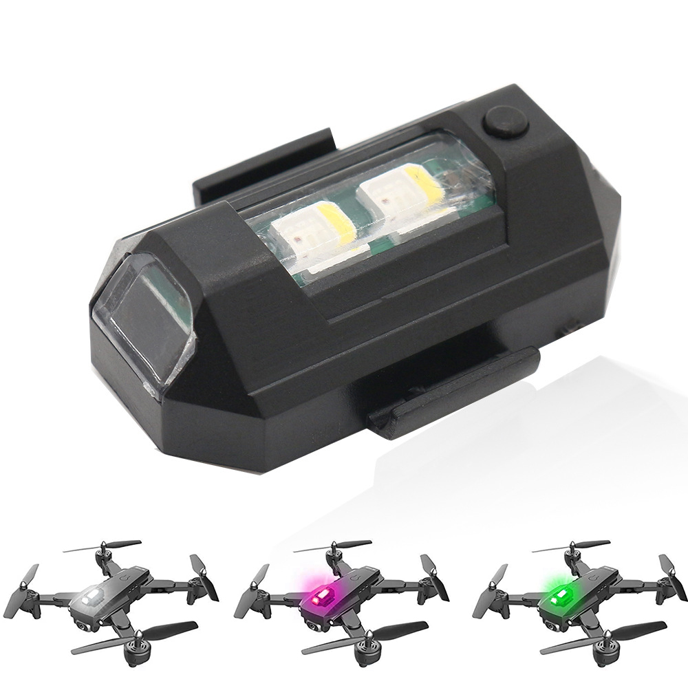 Motorcycle LED RGB Warning Lig - огляд і ціна Drone Strobe Light