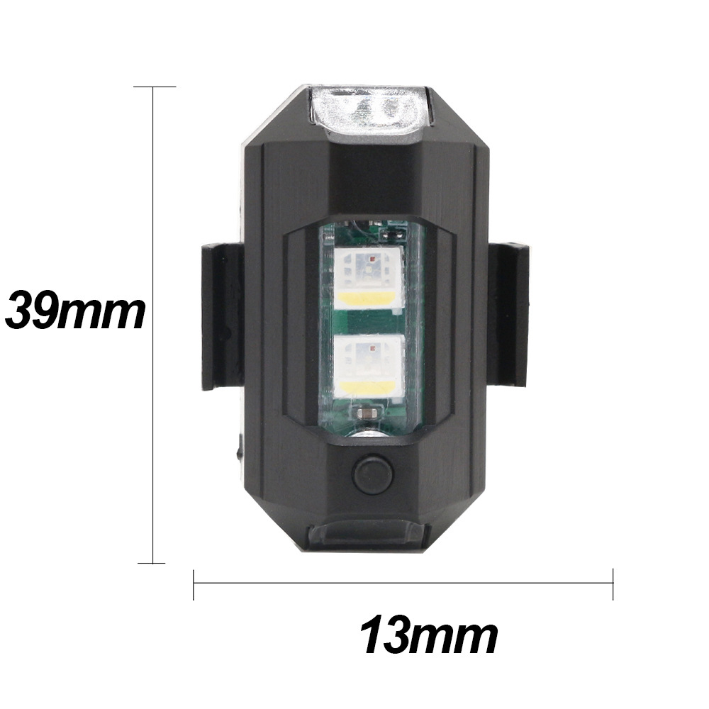 Motorcycle LED RGB Warning Lig - огляд і ціна Drone Strobe Light