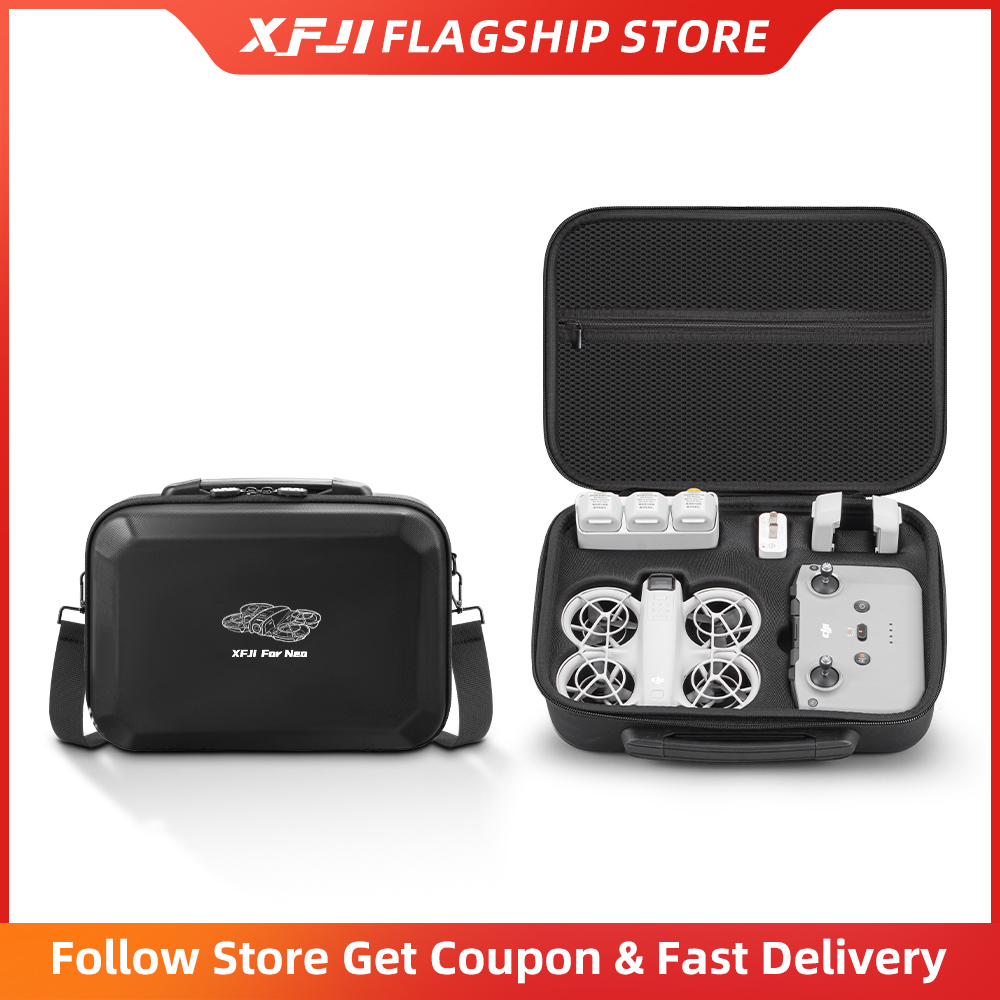 XFJI Carrying Case Compatible  - огляд і ціна Drone Hard Shell Case